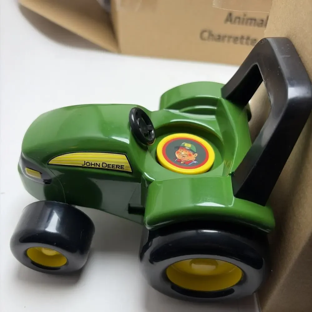 TOMY John Deere Animal Sounds Hayride Musical Tractor Toy
